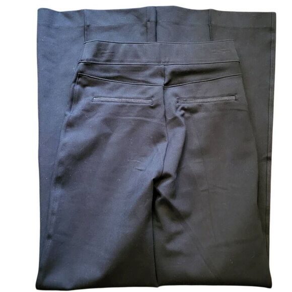 SPANX Pants Women's Small Black Perfect Fit Ponte Flare Pull On Compressive - Picture 2 of 4